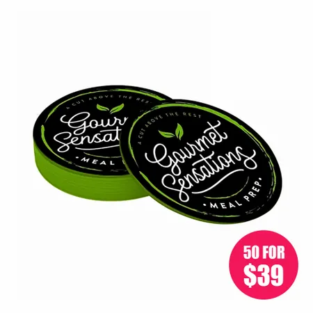 Posavasos Oferta - Custom Stickers Now