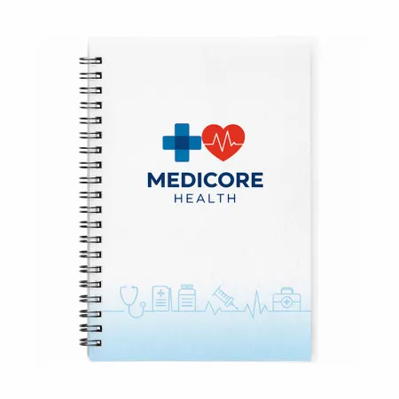 Spiral Bound Notebooks and Journals - Custom Stickers Now