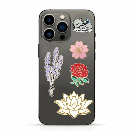 Hard Enamel Metal Sticker Hard Enamel Metal Sticker - Custom Stickers Now