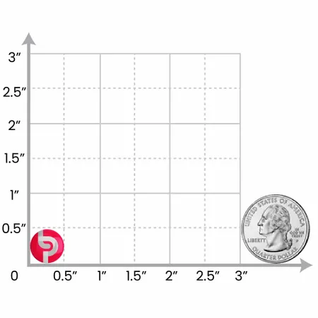 0.50 inch 0.50 inch - Custom Stickers Now