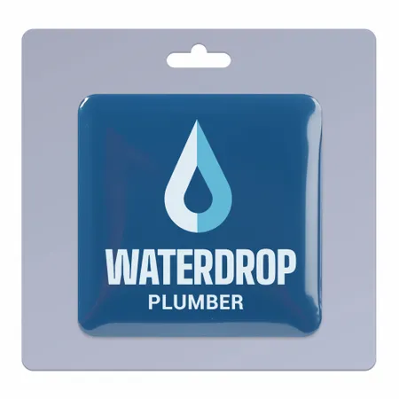 1 pack_Square Lapel Pin 1.25 inch - Custom Stickers Now