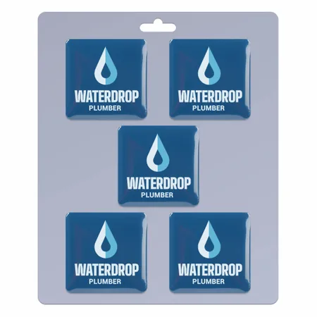 5 pack_Square Lapel Pin 1.25 inch - Custom Stickers Now