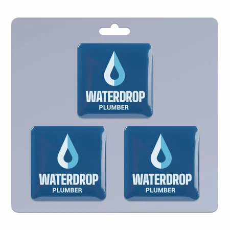 3 pack_Square Lapel Pin 1.25 inch - Custom Stickers Now