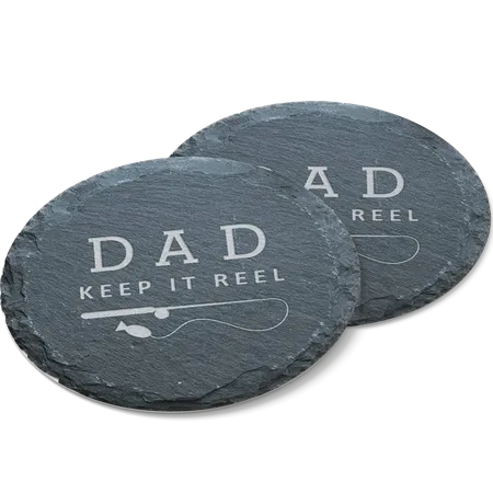 Stone Coasters - Custom Stickers Now