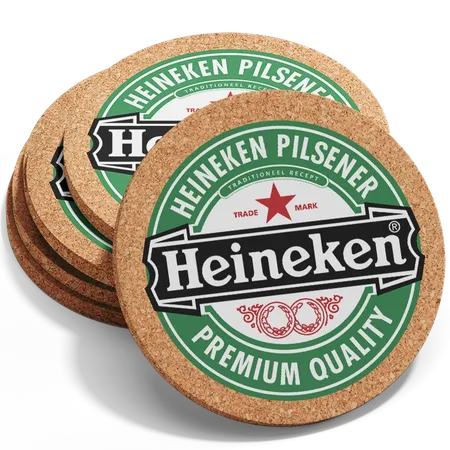 Cork Coasters - Custom Stickers Now