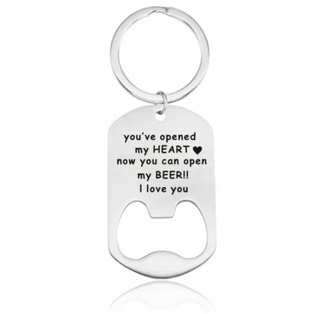 Personal Bottle Opener Keychain Personal Bottle Opener Keychain - Custom Stickers Now