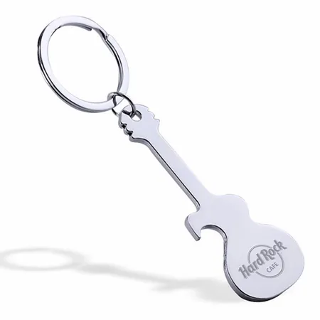 Electric Guitar Bottle Opener Keychain Electric Guitar Bottle Opener Keychain - Custom Stickers Now