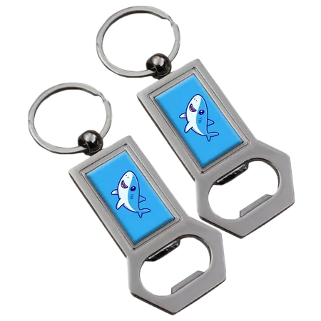 Durable Alloy Bottle Opener Keychain Durable Alloy Bottle Opener Keychain - Custom Stickers Now