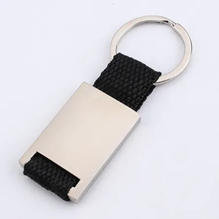 Metal and Weave Keychain Metal and Weave Keychain - Custom Stickers Now