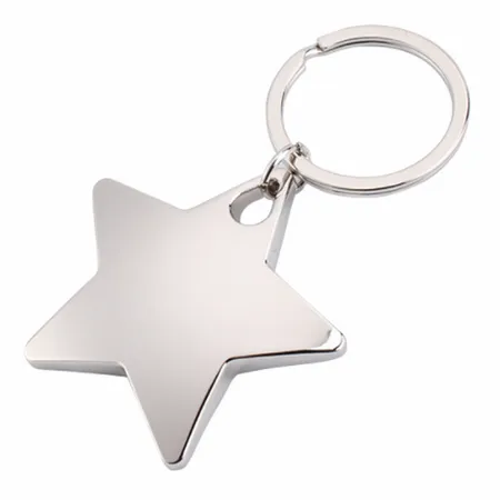 Dazzling Star Metal Keychain Dazzling Star Metal Keychain - Custom Stickers Now