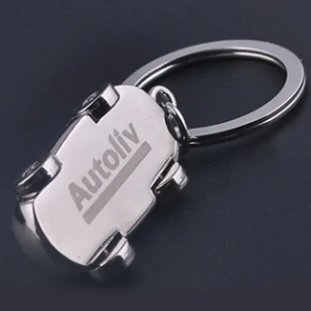 Intricate Car-shaped Metal Keychain Intricate Car-shaped Metal Keychain - Custom Stickers Now