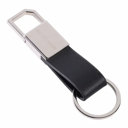 Sturdy Ring Leather Keychain Sturdy Ring Leather Keychain - Custom Stickers Now