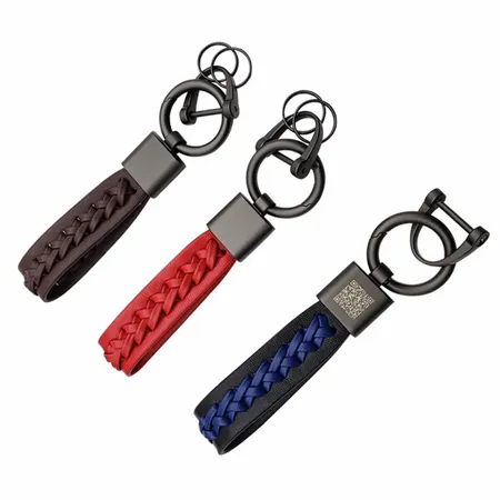 Versatile Laser Cut Leather Keychain Versatile Laser Cut Leather Keychain - Custom Stickers Now