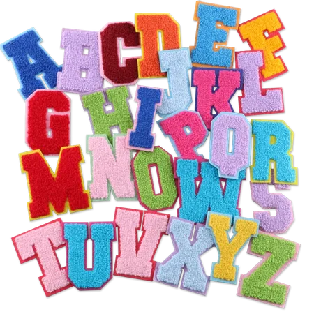 Chenille Letters - Custom Stickers Now