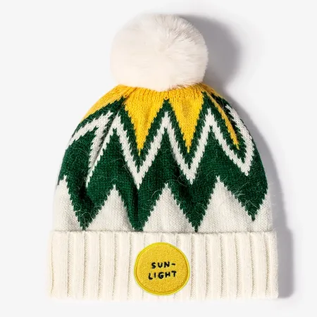 Charming Rabbit Hair Fabric Beanies - Custom Stickers Now