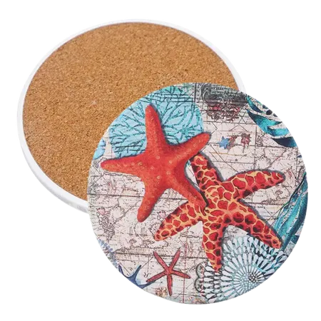 Ceramic Coasters - Custom Stickers Now