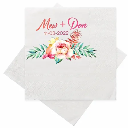 Servilletas personalizadas - Custom Stickers Now