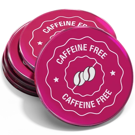 Colorful Acrylic Coaster - Custom Stickers Now
