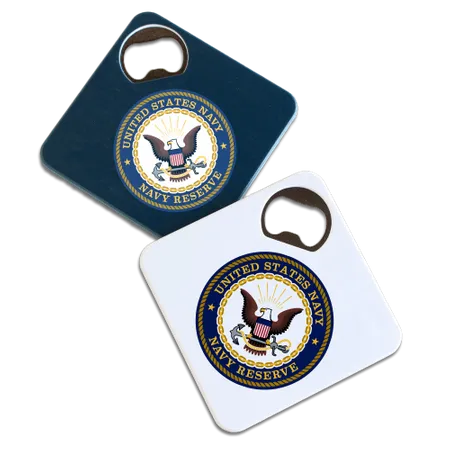 Customized Bottle Opener Coaster - Custom Stickers Now