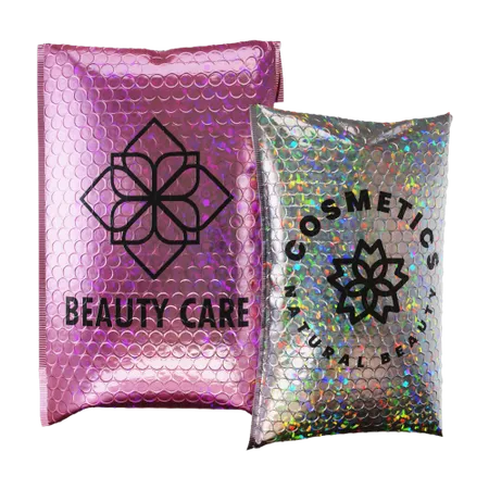 Custom Holographic Bubble Mailer - Custom Stickers Now