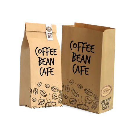 Kraft Paper Food Bag - Custom Stickers Now