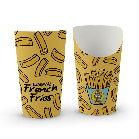 Fried Food Holder - Custom Stickers Now