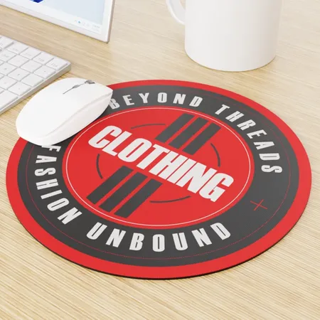 Custom Round Mouse Pad Custom Round Mouse Pad - Custom Stickers Now