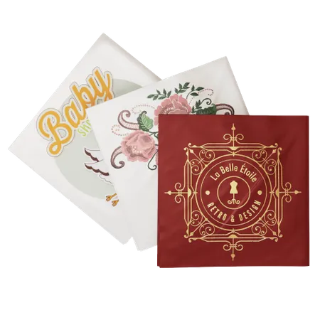 Custom Cloth Banquet Napkin - Custom Stickers Now