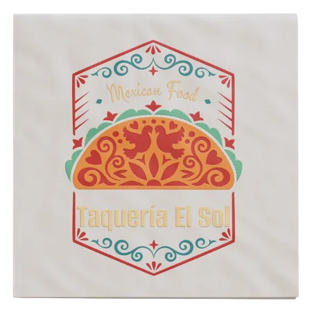 Custom Linen Luncheon Napkin - Custom Stickers Now