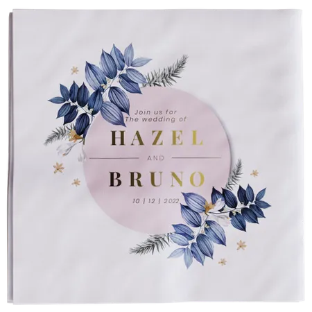 Custom Dinner Napkin - Custom Stickers Now