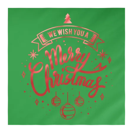 Custom Foil Stamped Luncheon Napkin - Custom Stickers Now