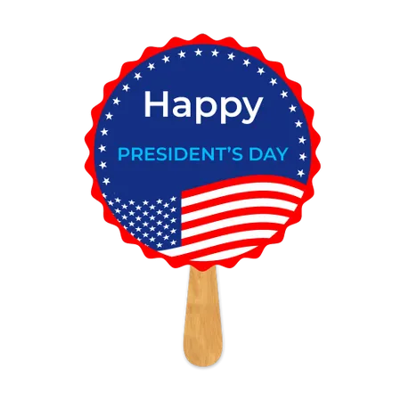 Political Hand Fans - Custom Stickers Now