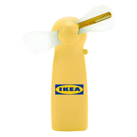 Lightup Message Hand Fans - Custom Stickers Now