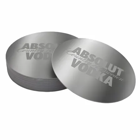 Stainless Steel Coaster - Custom Stickers Now