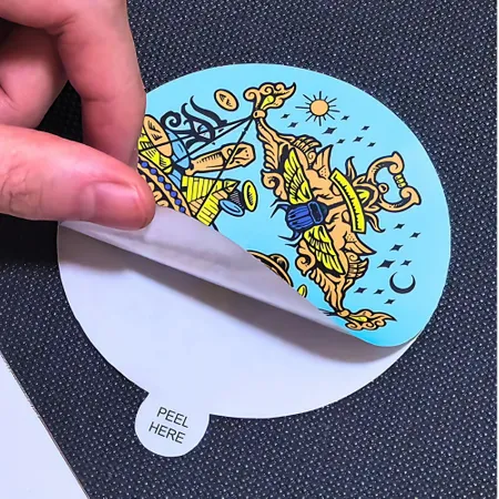 Easy Peel Die Cut Stickers - Custom Stickers Now