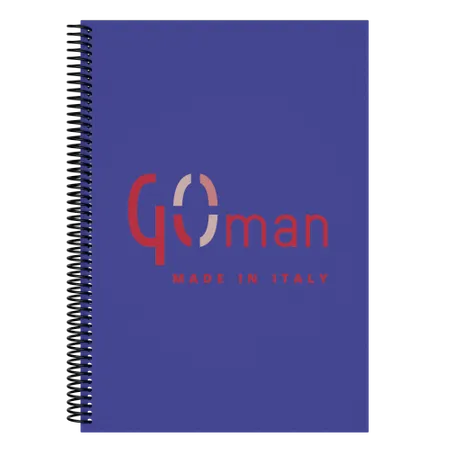 Quaderni e Diari con Rilegatura a Spirale - Custom Stickers Now