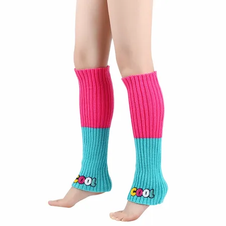 Bright Acrylic Leg Warmer - Custom Stickers Now