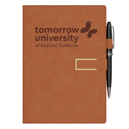 Notizbücher & Journale aus Leder - Custom Stickers Now