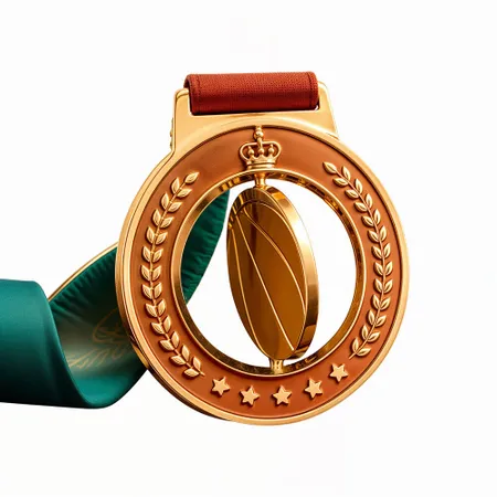 Rotating Medal - Custom Stickers Now