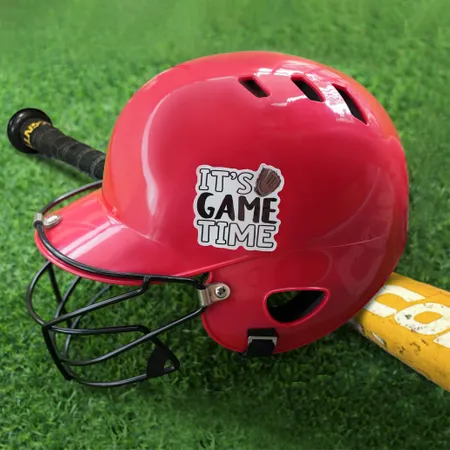 Softball Helmet Stickers - Custom Stickers Now