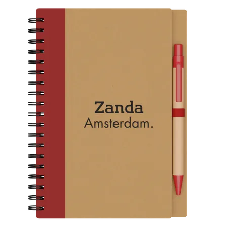 Notitieboekje en pennenset - Custom Stickers Now