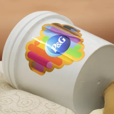 Metallic Gold Paper Stickers - Custom Stickers Now