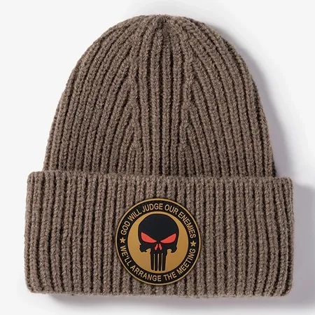 High Quality Wool Fiber Beanies - Custom Stickers Now