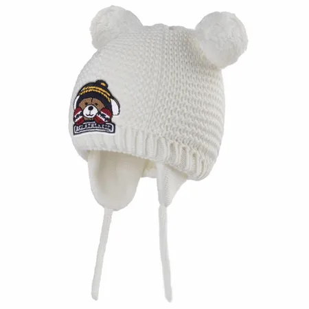 Mouse Ears Cotton Kid Beanies with Earflaps - Custom Stickers Now