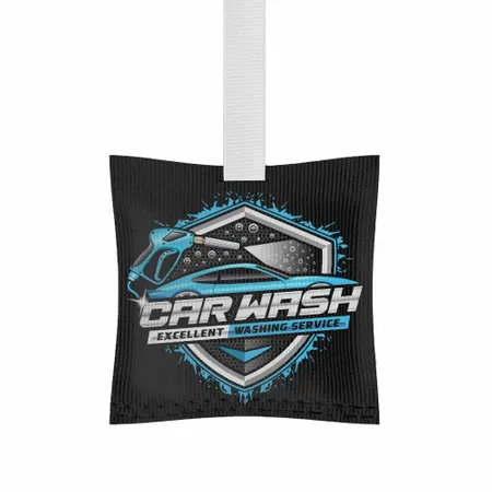 Non-Woven Car Mirror Hangers Non-Woven Car Mirror Hangers - Custom Stickers Now