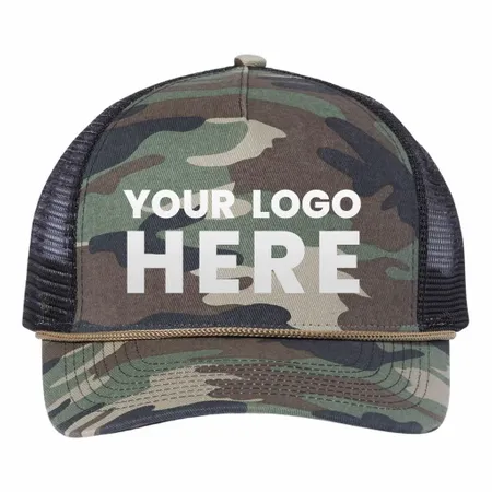 Dri Duck 3012 - Retro Rope Cap - Custom Stickers Now