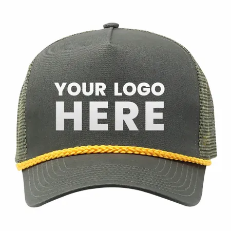 Cobra C256M 5 panel Cotton Twill Front, Mesh Back, Rope cap - Custom Stickers Now