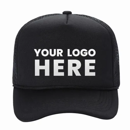 Unbranded Kids Foam Trucker Hat Mesh Back, Sponge Cap - Custom Stickers Now