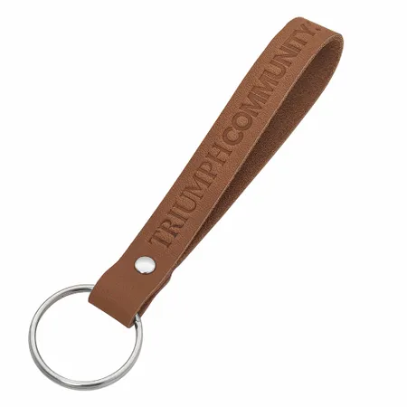 Leather Keychain Leather Keychain - Custom Stickers Now