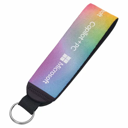 Neoprene Keychain Neoprene Keychain - Custom Stickers Now